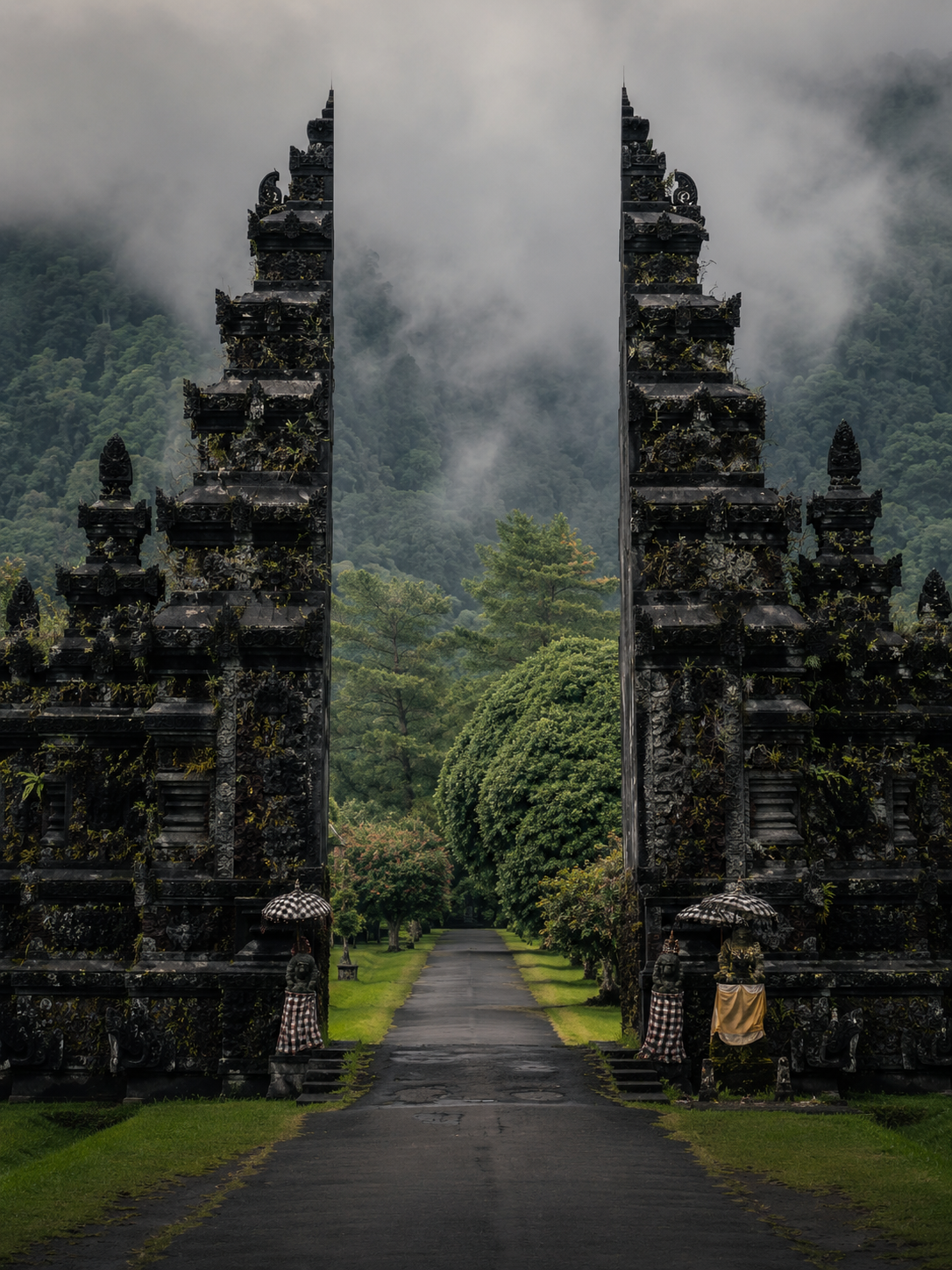 Aura Atelier Bali Sanctuary Canvas