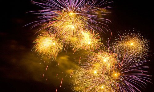 Firework professionals for wedding