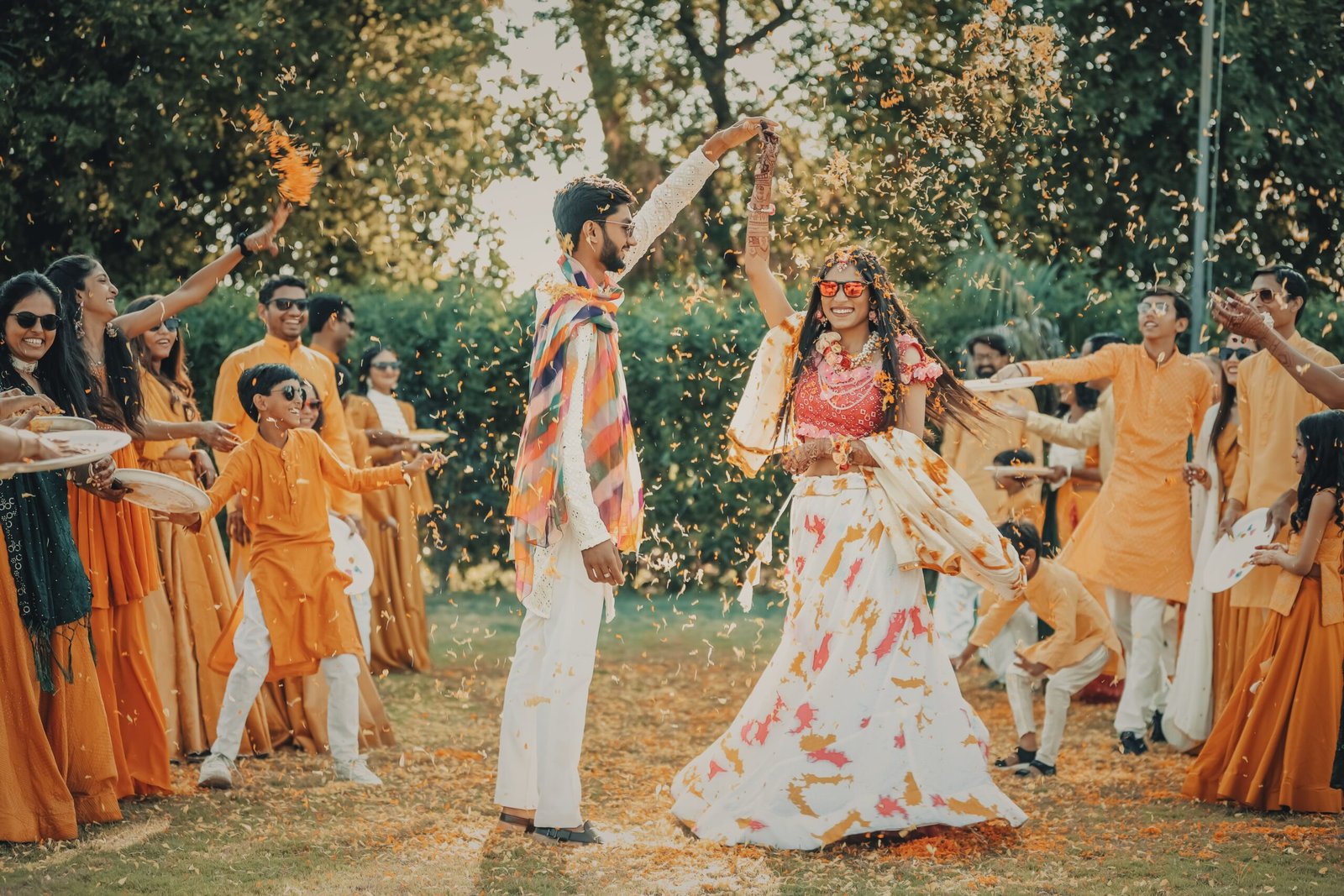 Sangeet choreography rehearsal by Aura Atelier